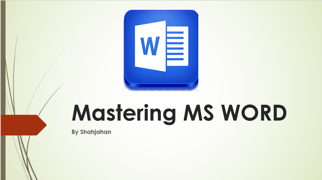 Mastering Microsoft Word